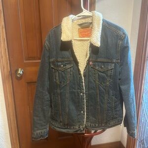 Men’s Levi’s Sherpa  Jean jacket